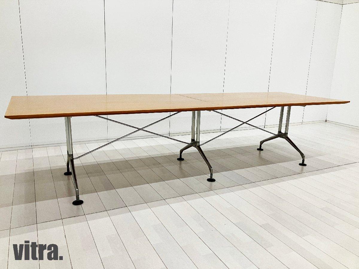 展示品 vitra ヴィトラ　ミーティングテーブル　デスク　会議　モダン　高級 楽天市場】ヴィトラ アドホック Vitra 中古 小型会議テーブル 幅1600 ダイニングテーブル