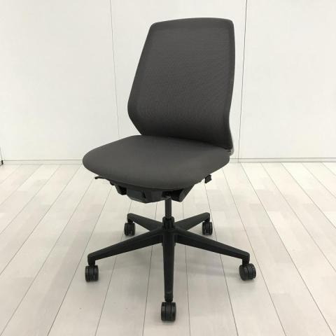 【中古】ニンバスチェア NA-00B ウチダ（UCHIDA) 肘無ローバックチェア