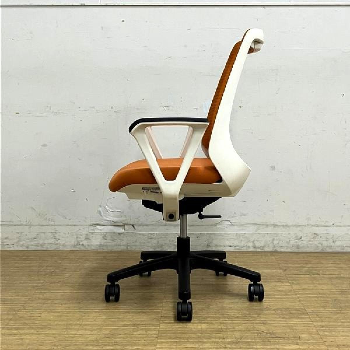 中古】ノナ KZ-330JB-W9D3 イトーキ/ITOKI 肘付ローバックチェア