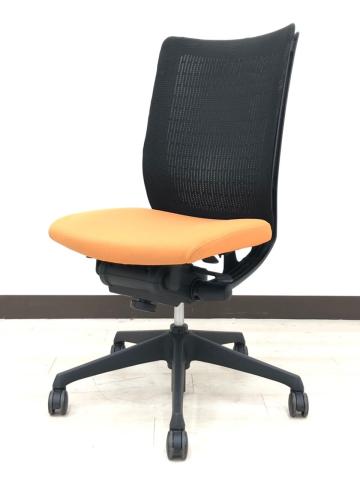 【中古】ヴィスコンテチェア  オカムラ（okamura） 肘無ハイバックチェア