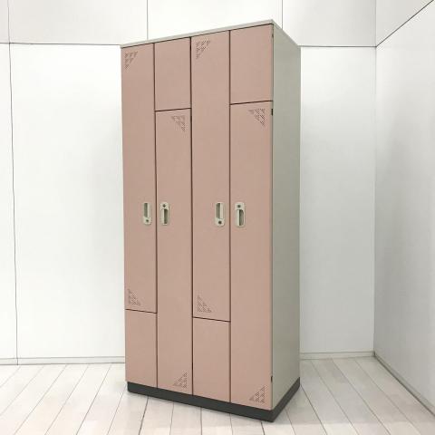 【中古】ペアフォートロッカー FLKH-445F1G コクヨ（KOKUYO） 4人用更衣ロッカー