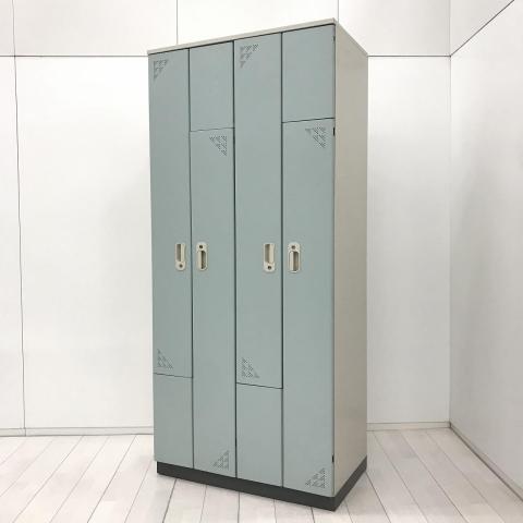 【中古】ペアフォートロッカー FLKH-445F1P コクヨ（KOKUYO） 4人用更衣ロッカー