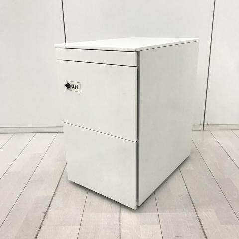 【中古】プロユニット  オカムラ（okamura） ワゴン3段