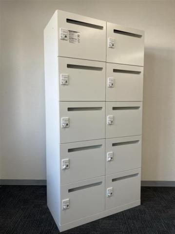 【中古】ピクスライン 4Z32ER ZA75 オカムラ（okamura） 10人用パーソナルロッカー