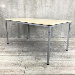 【西】～シンプルだから、長く使える。～【オカムラ】【トレッセ】【ナチュラル】【テーブル】【会議用】【作業用】【格安】【安い】【メーカー】【福岡オフィス家具】【福岡中古家具】【中古事務什器】