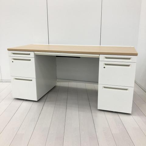 【中古】アドバンス 3V06AF MK54 オカムラ（okamura） 両袖机