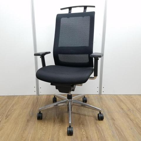 【中古】エアフォート CRS-GA2330 コクヨ（KOKUYO） 肘付ハイバックチェア