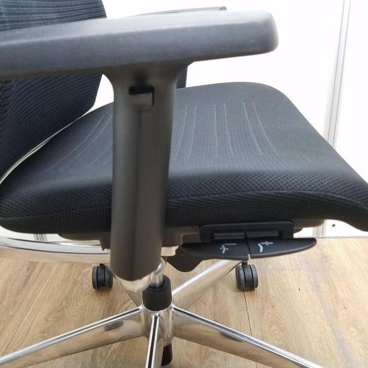 中古】エアフォート CRS-GA2330 コクヨ/KOKUYO 肘付ハイバックチェア 