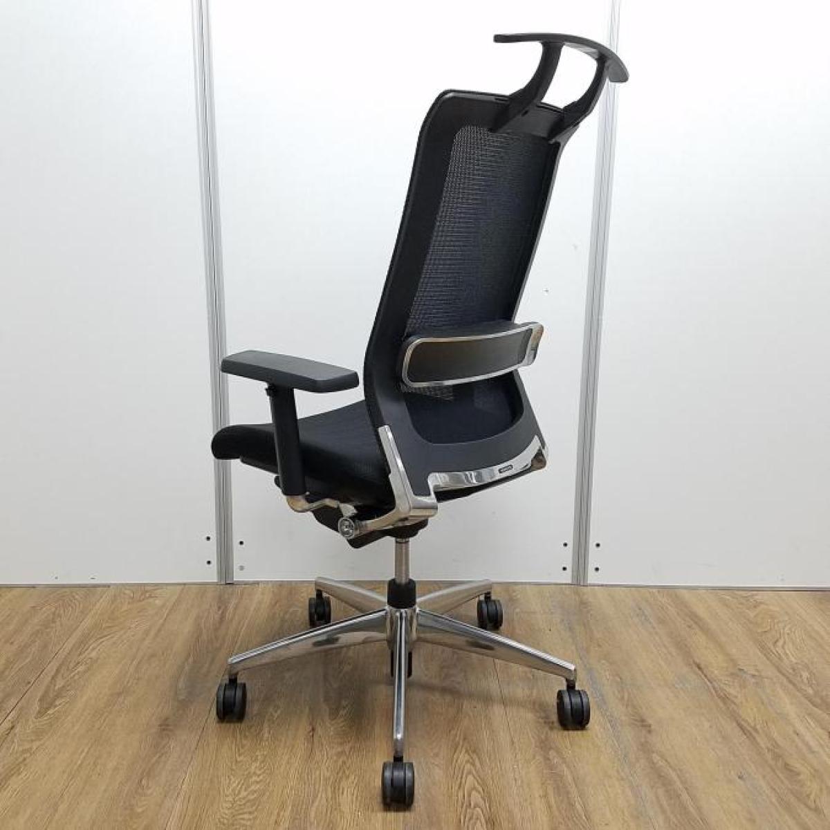 中古】エアフォート CRS-GA2330 コクヨ/KOKUYO 肘付ハイバックチェア 