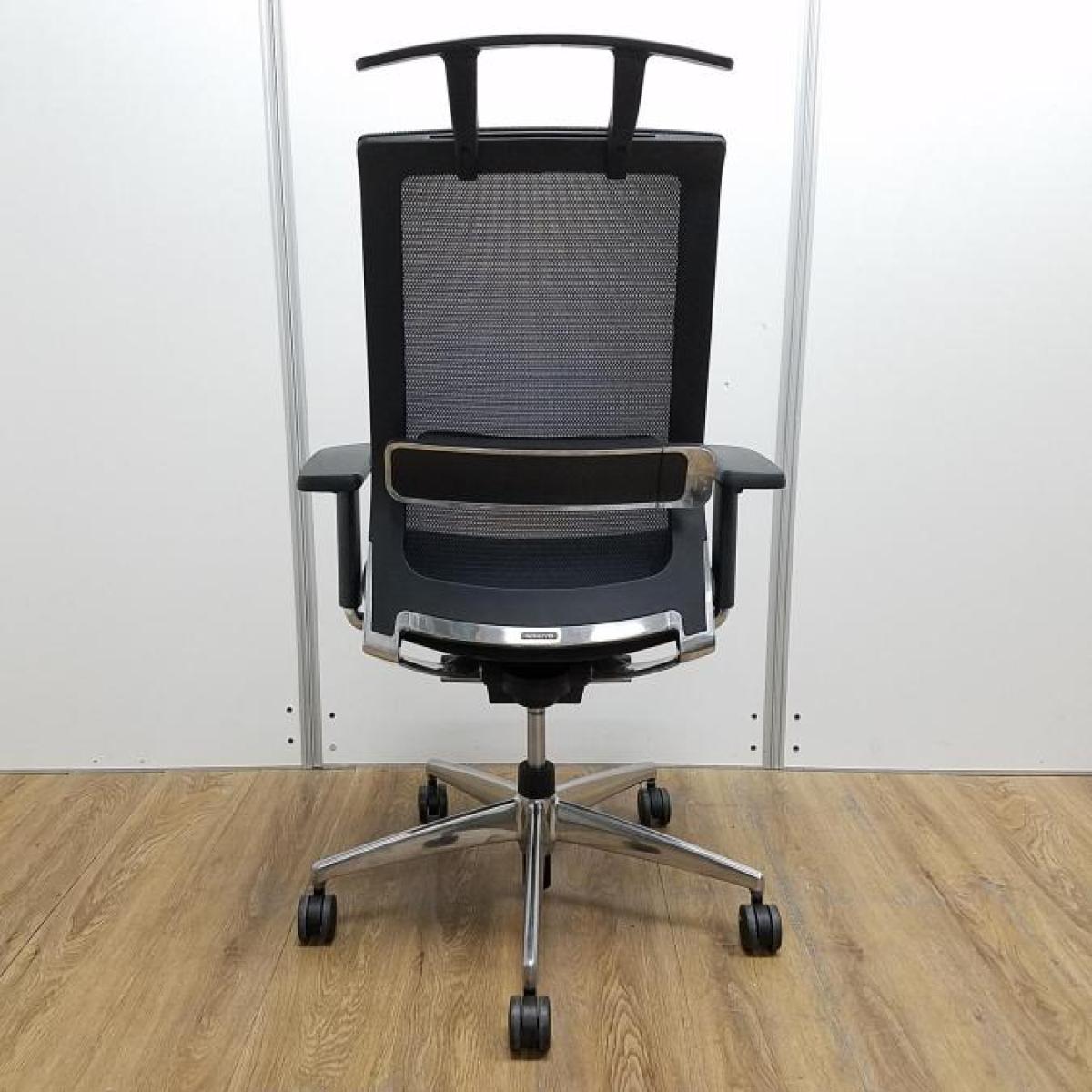 中古】エアフォート CRS-GA2330 コクヨ/KOKUYO 肘付ハイバックチェア 