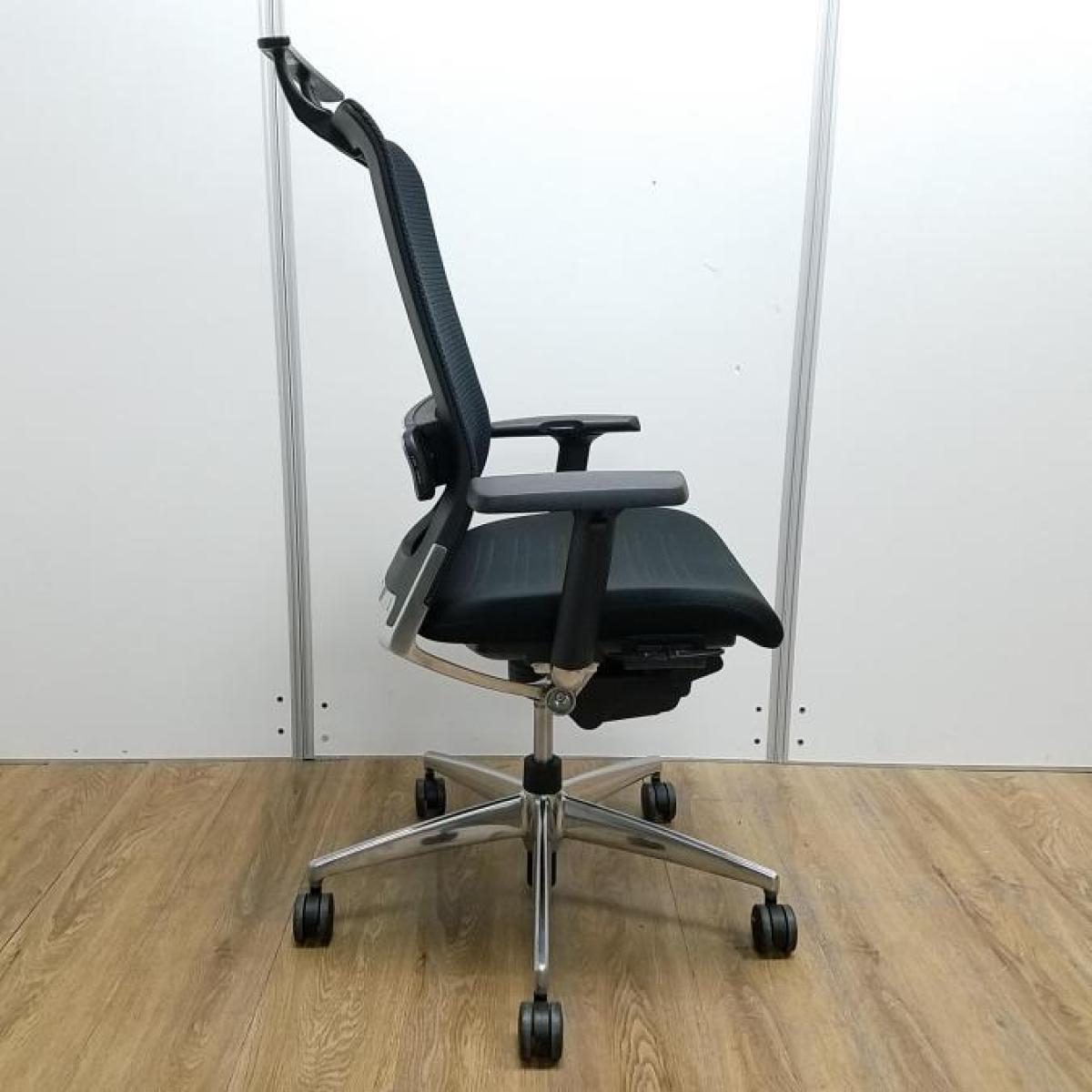 中古】エアフォート CRS-GA2330 コクヨ/KOKUYO 肘付ハイバックチェア 