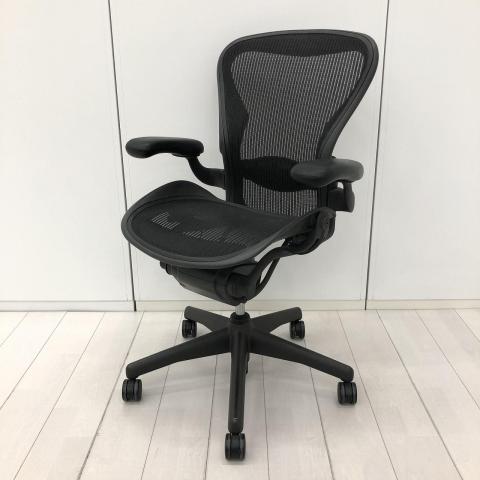 【中古】アーロンチェア  Herman Miller（ハーマンミラー） 肘付ハイバックチェア