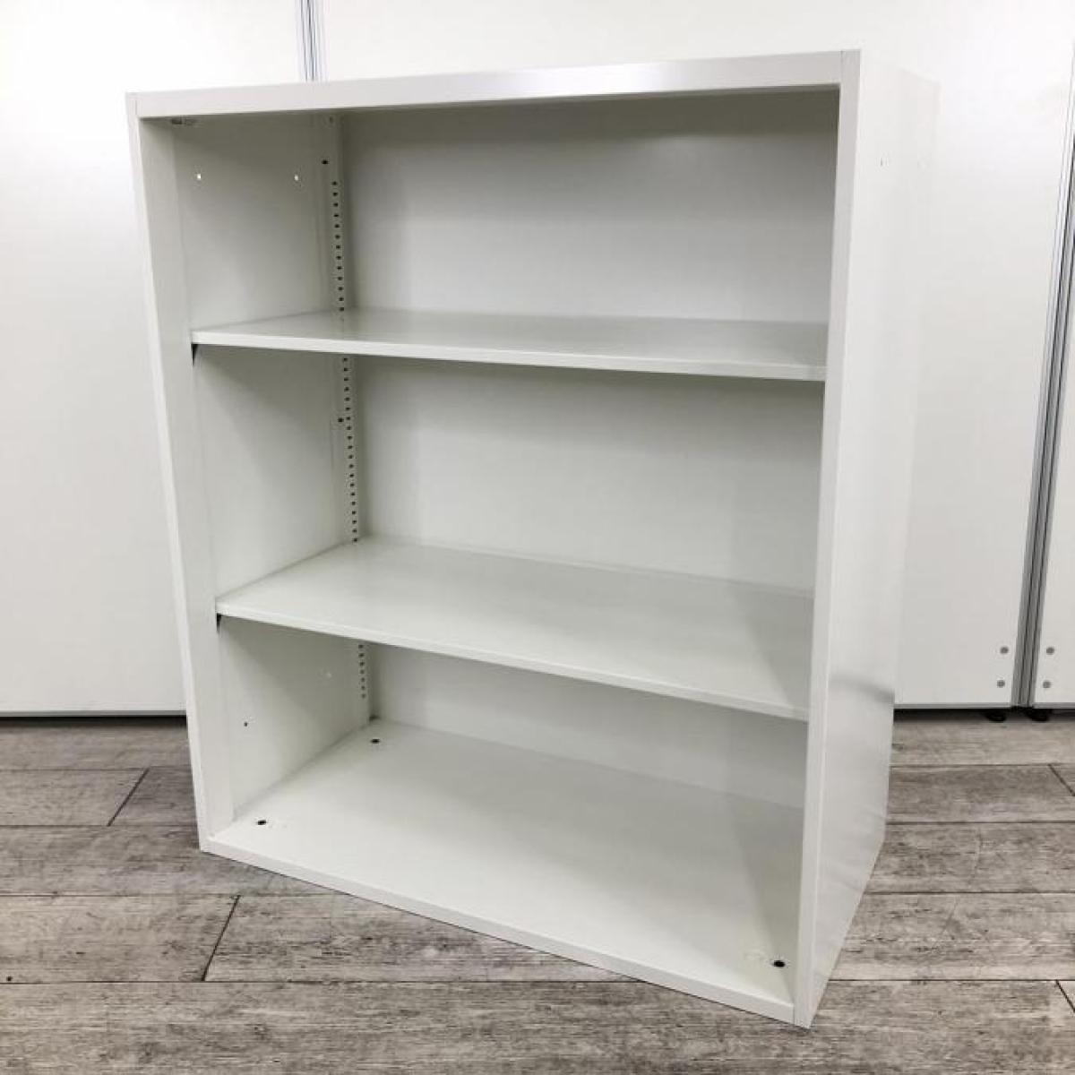 【よく使う資料やカタログ等の収納にオススメ！扉がないので出し入れしやすい！大人気オカムラ製のレクトラインローキャビネットオープン書庫が入荷！】■オカムラ(okamura)製　レクトライン　ローキャビネット/オープン書庫　■ホワイト　■ベースなし 【棚板は高さの調節が可能！】※扉外し商品のため外し跡がございます。
                        レクトライン
                                    中古
            