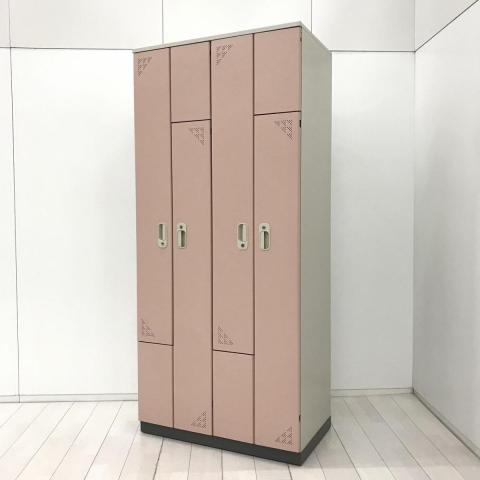 【中古】ペアフォートロッカー FLKH-445F1G コクヨ（KOKUYO） 4人用更衣ロッカー