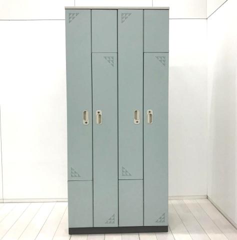 【中古】ペアフォートロッカー FLKH-445F1P コクヨ（KOKUYO） 4人用更衣ロッカー