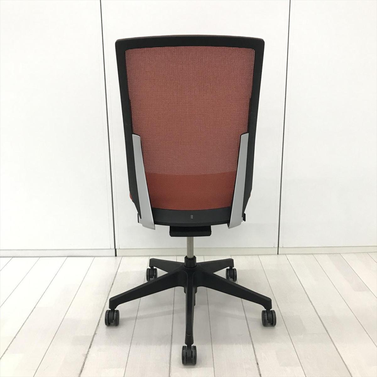 中古】ヴェントチェア KE-830JB-T1D6 イトーキ/ITOKI 肘無ハイバック