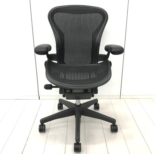 【中古】アーロンチェア AE111PWA Herman Miller（ハーマンミラー） 肘付ハイバックチェア