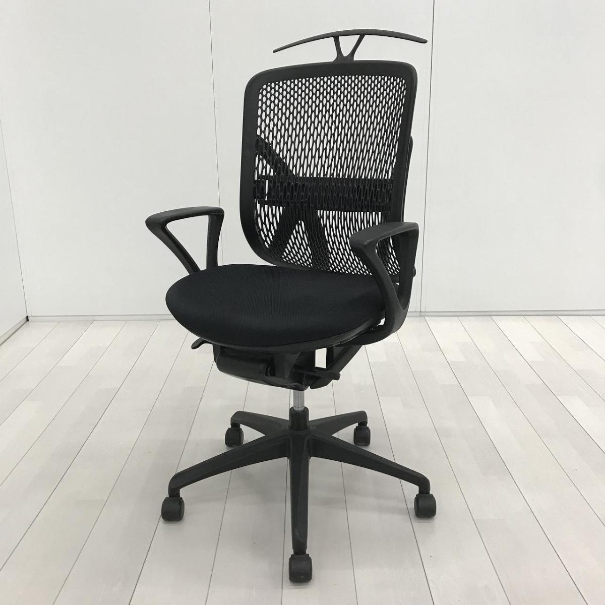 中古】yera イナバ/INABA 肘付ハイバックチェア 588734 - 中古オフィス 