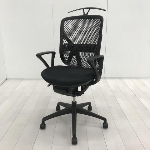 【中古】yera  イナバ（INABA) 肘付ハイバックチェア