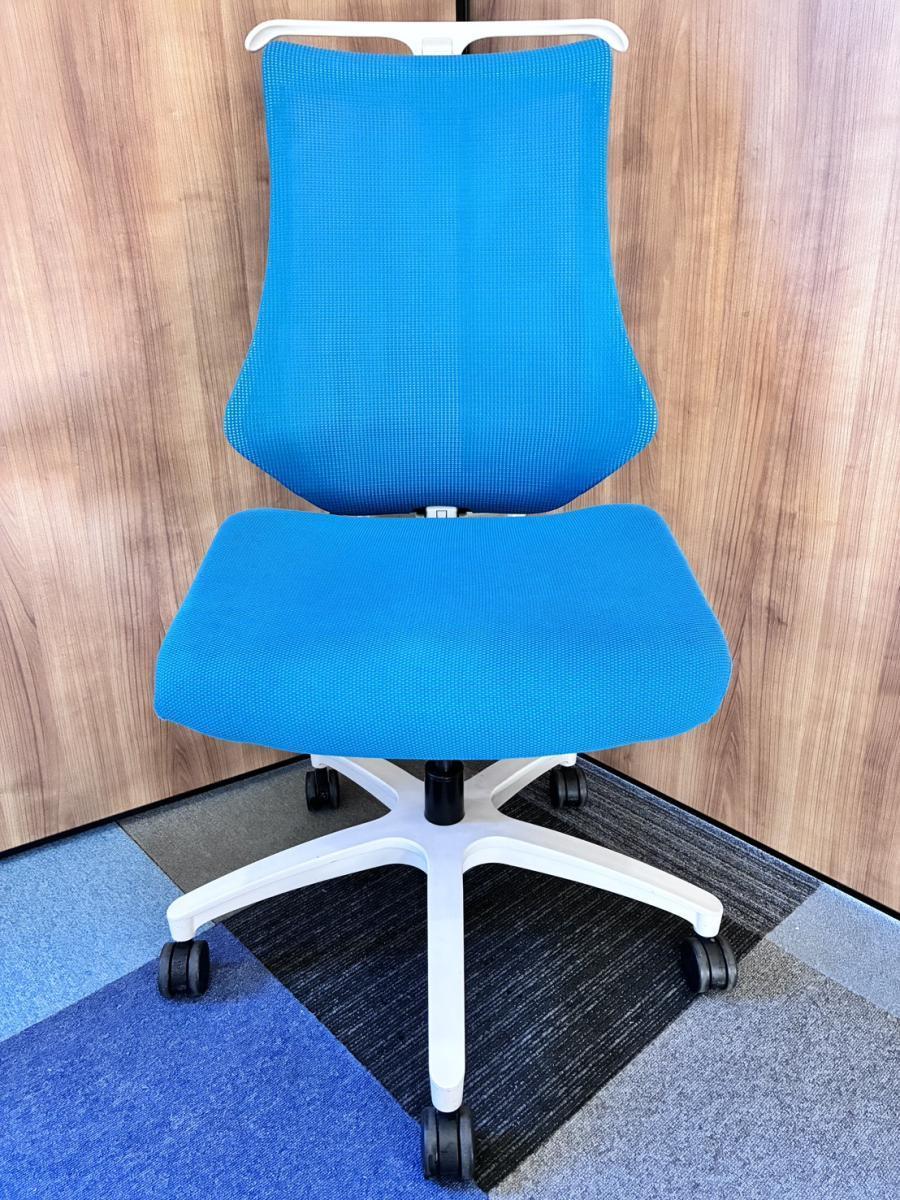 中古】エフメッシュ KG-170JBH-W9A3 イトーキ/ITOKI 肘無ハイバック
