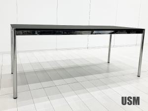 USMハラー　ハラーテーブル W1750 リノリウムブラック 　2021年製 　デスク/ダイニング
