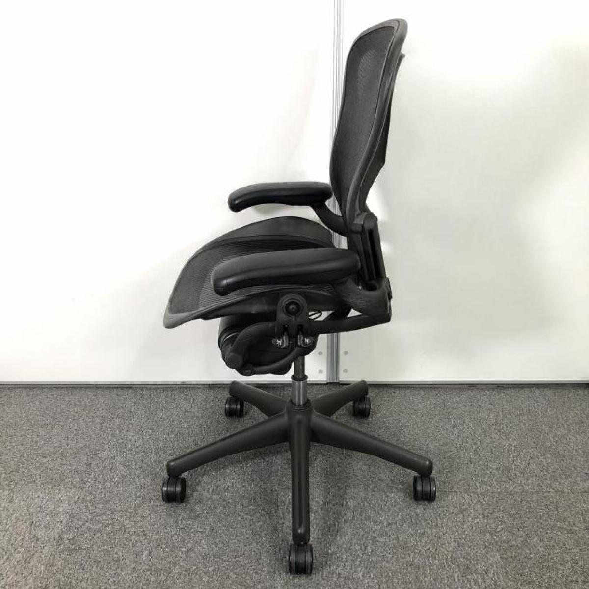 中古】アーロンチェア Herman Miller/ハーマンミラー 肘付ハイバック