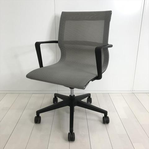 【中古】その他シリーズ M-1055 アイコ 肘付ローバックチェア
