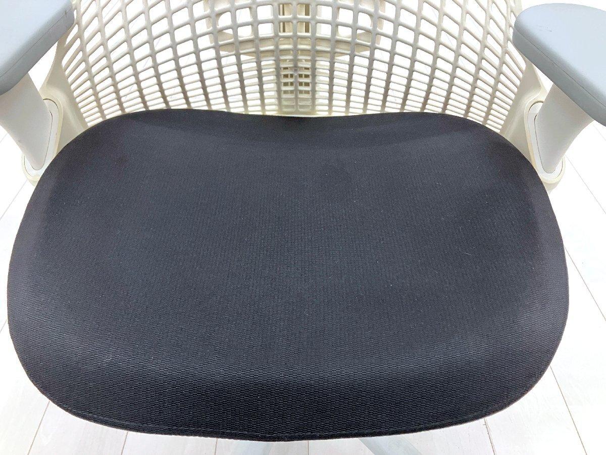 中古】セイルチェア Herman Miller/ハーマンミラー 肘付ミドルバック