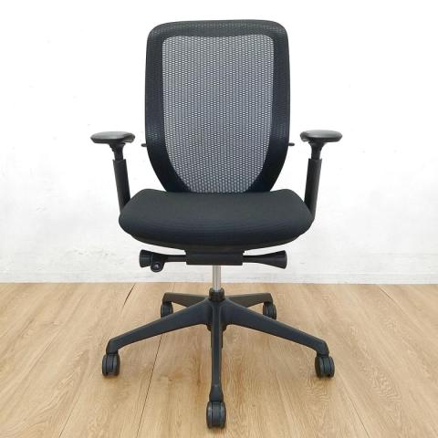 【中古】シルフィーメッシュ C685XR-FMP1 オカムラ（okamura） 肘付ハイバックチェア