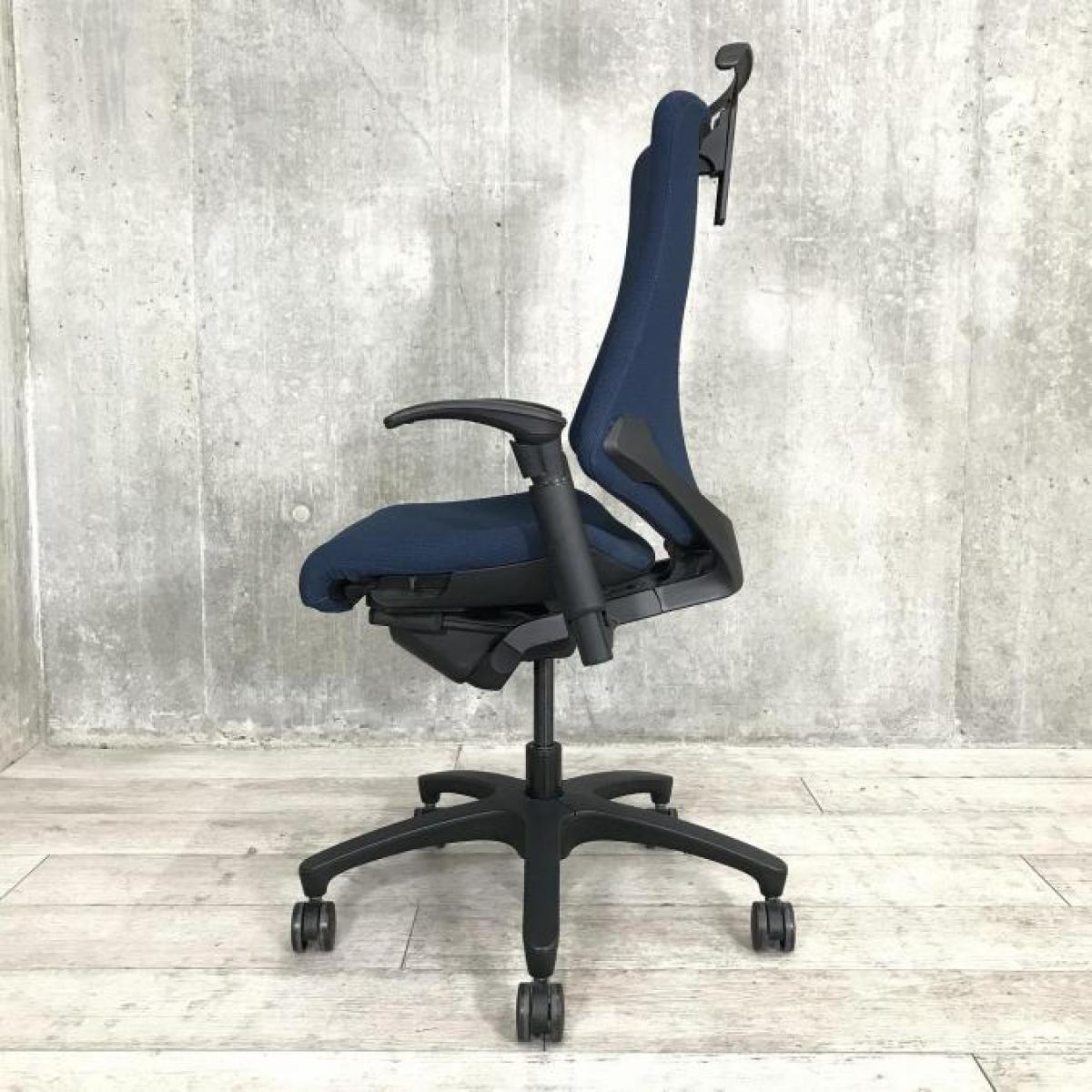 イトーキ（ITOKI）製 エフクロス オフィスチェア 中古】エフクロス イトーキ/ITOKI 肘付ハイバックチェア 588834 - 中古