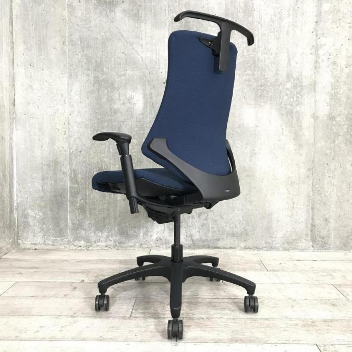 中古】エフクロス イトーキ/ITOKI 肘付ハイバックチェア 588834 - 中古 
