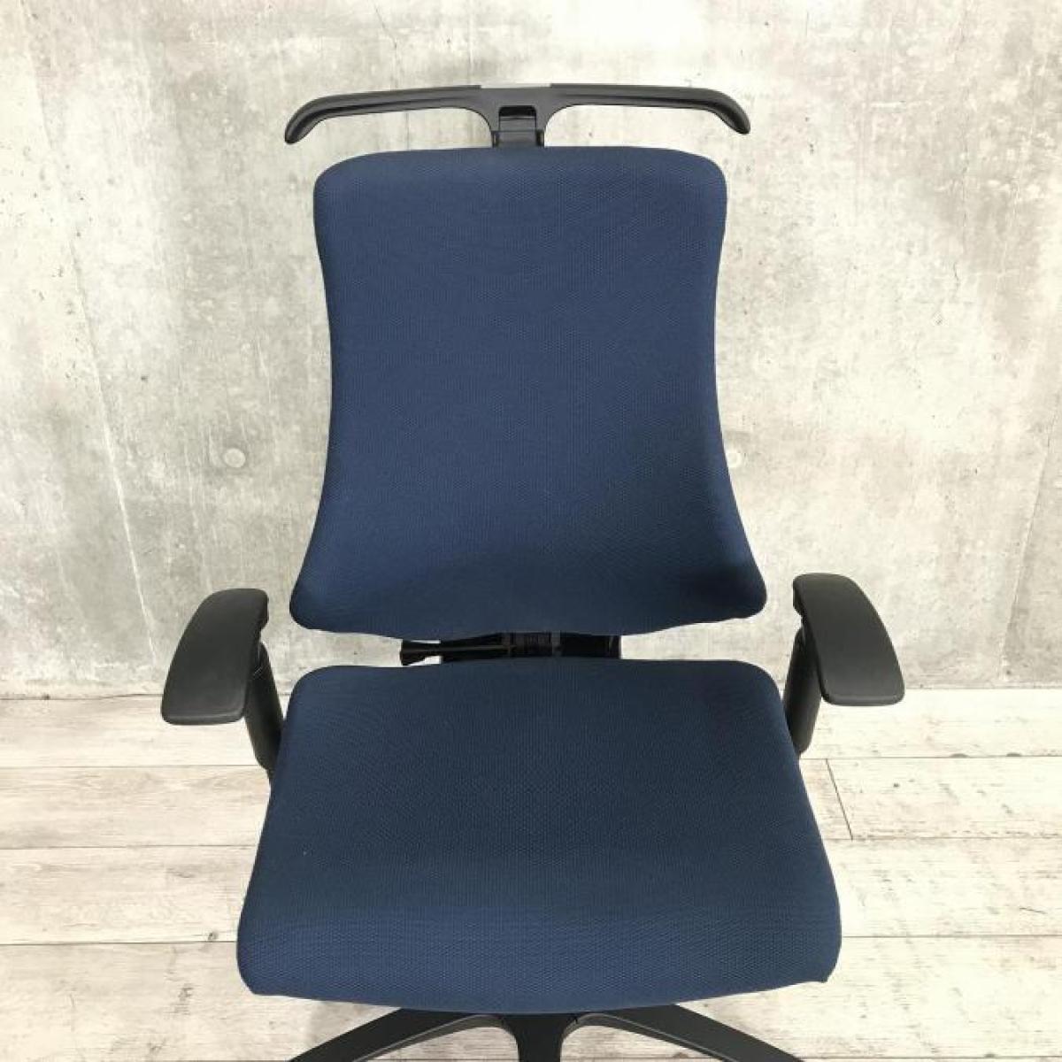 イトーキ（ITOKI）製 エフクロス オフィスチェア 中古】エフクロス イトーキ/ITOKI 肘付ハイバックチェア 588834 - 中古