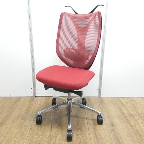 【中古】サブリナ  オカムラ（okamura） 肘無ハイバックチェア
