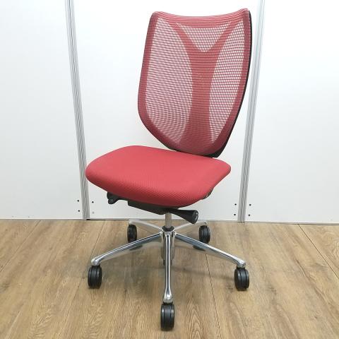 【中古】サブリナ  オカムラ（okamura） 肘無ハイバックチェア