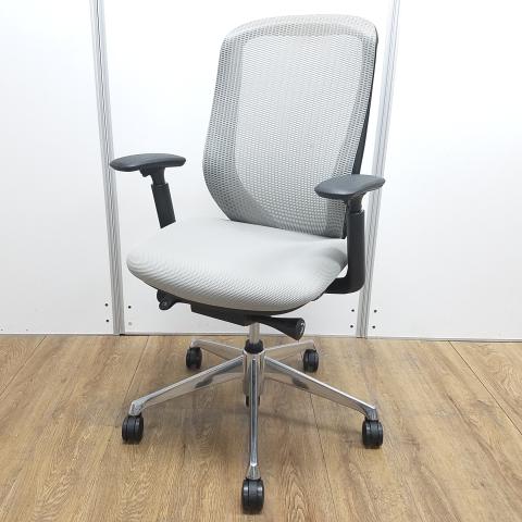 【中古】シルフィーメッシュ  オカムラ（okamura） 肘付ハイバックチェア