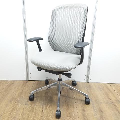 【中古】シルフィーメッシュ  オカムラ（okamura） 肘付ハイバックチェア
