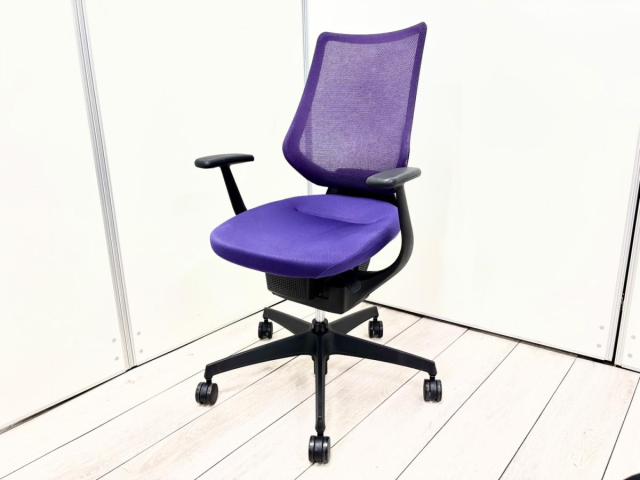 【中古】イング バーチカル 樹脂 CRS-G3402E6 コクヨ（KOKUYO） 肘付ハイバックチェア