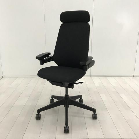 【中古】ノート KJ-137SA1T1T1 イトーキ（ITOKI） 肘付ハイバックチェア