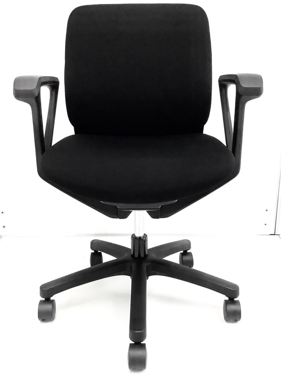 中古】 246GB-T1T1 イトーキ/ITOKI 肘付ローバックチェア 589046 