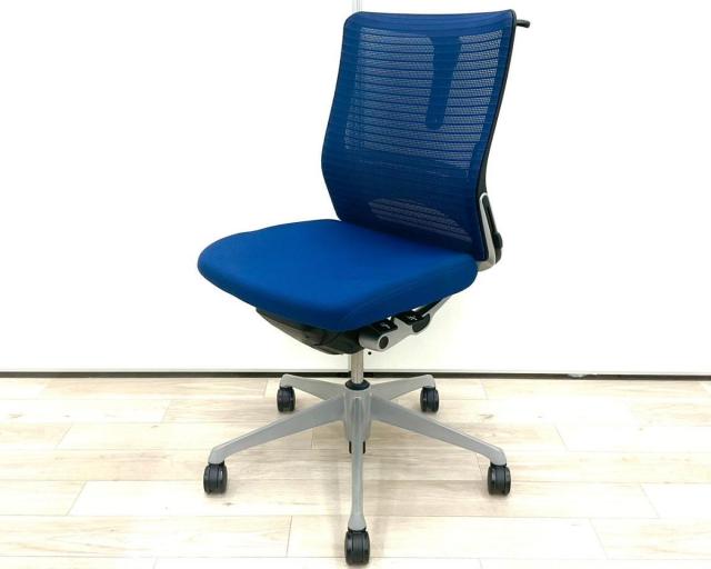 【中古】コーラルチェア CQ32GS FSH3 オカムラ（okamura） 肘無ミドルバックチェア