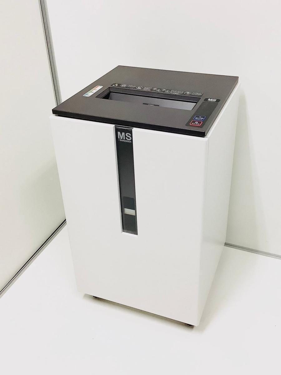 【定価80万以上の大容量シュレッダー！】■明光商会　UD-F55S-L　■スパイラルカット　A3サイズ対応　くず箱容量79ℓ
                        Universalシリーズ
                                    中古
            