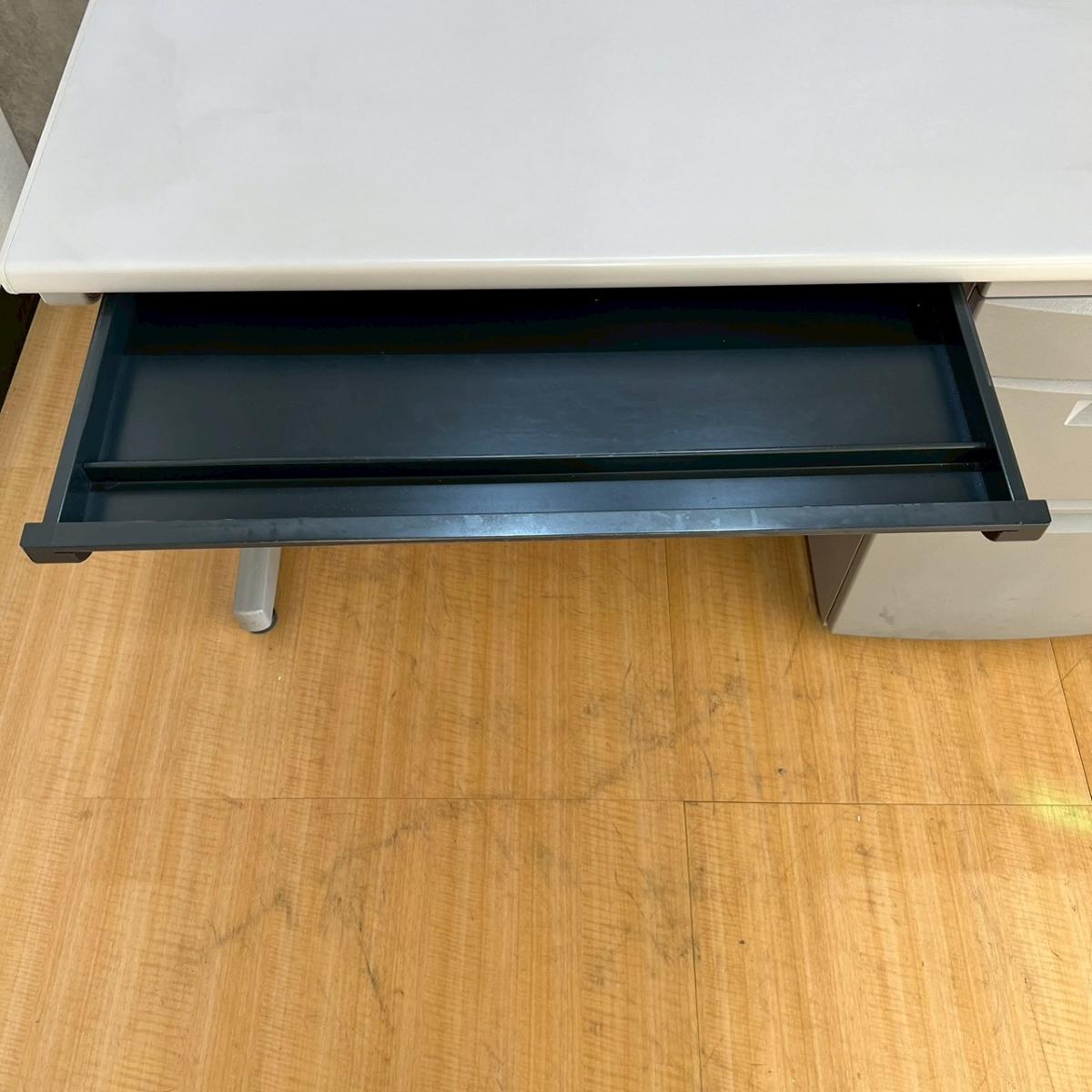 中古】 CZP-412-W5 イトーキ/ITOKI 片袖机 589073 - 中古オフィス家具 