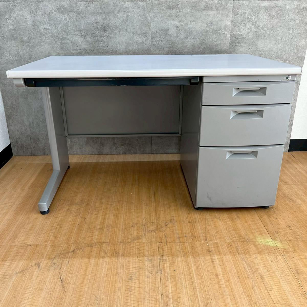 中古】 CZP-412-W5 イトーキ/ITOKI 片袖机 589074 - 中古オフィス家具