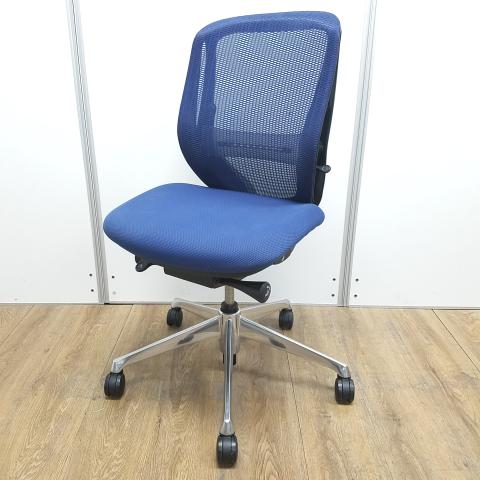 【中古】シルフィーメッシュ  オカムラ（okamura） 肘無ローバックチェア