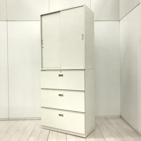 【中古】シンライン HTM-109GS-W9 / HTM-109AAS-W9 イトーキ（ITOKI） ハイキャビネット／その他