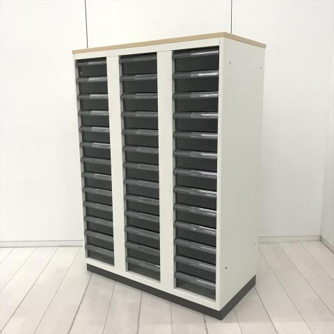 【中古】その他シリーズ BWS-SP368DF1 コクヨ（KOKUYO） ローキャビネット／クリスタルトレー