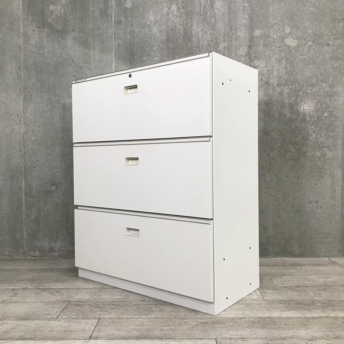 中古】シンライン HTM-109AAS-W9 イトーキ/ITOKI ローキャビネット 