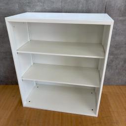 《ベース・天板無し》オカムラ製のローキャビネット(オープン書庫)【レクトライン/ホワイト】が入荷しました！＊良品を格安で！「オフィスバスターズ福岡南店」は、福岡を拠点として、全国へ中古オフィス用品・オフィス家具を提供しております