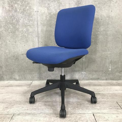 【中古】CG-Rチェア CN33ZR FM36 オカムラ（okamura） 肘無ローバックチェア