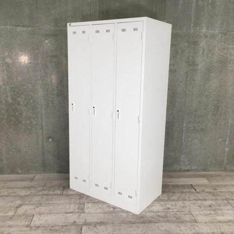 【中古】ＳＬＫロッカー SLKW-3 生興 3人用更衣ロッカー